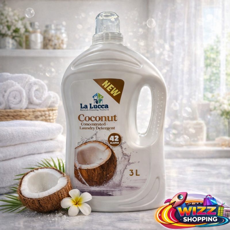 La Lucca Coconut Laundry Detergent Clean Fresh Wash